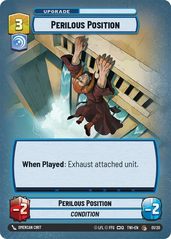Perilous Position from Twilight of the Republic: Weekly Play Promos - Star Wars: Unlimited