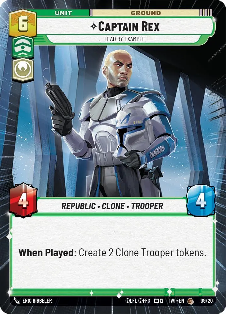 Captain Rex - Lead by Example — Twilight of the Republic: Weekly Play Promos — Star Wars: Unlimited