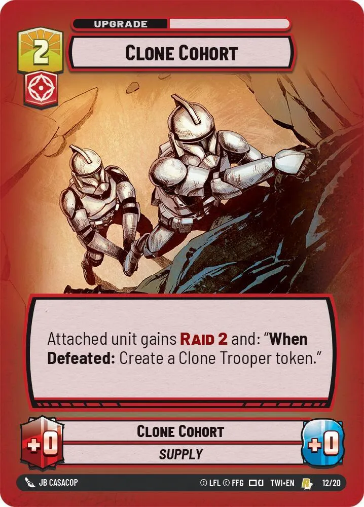 Clone Cohort — Twilight of the Republic: Weekly Play Promos — Star Wars: Unlimited