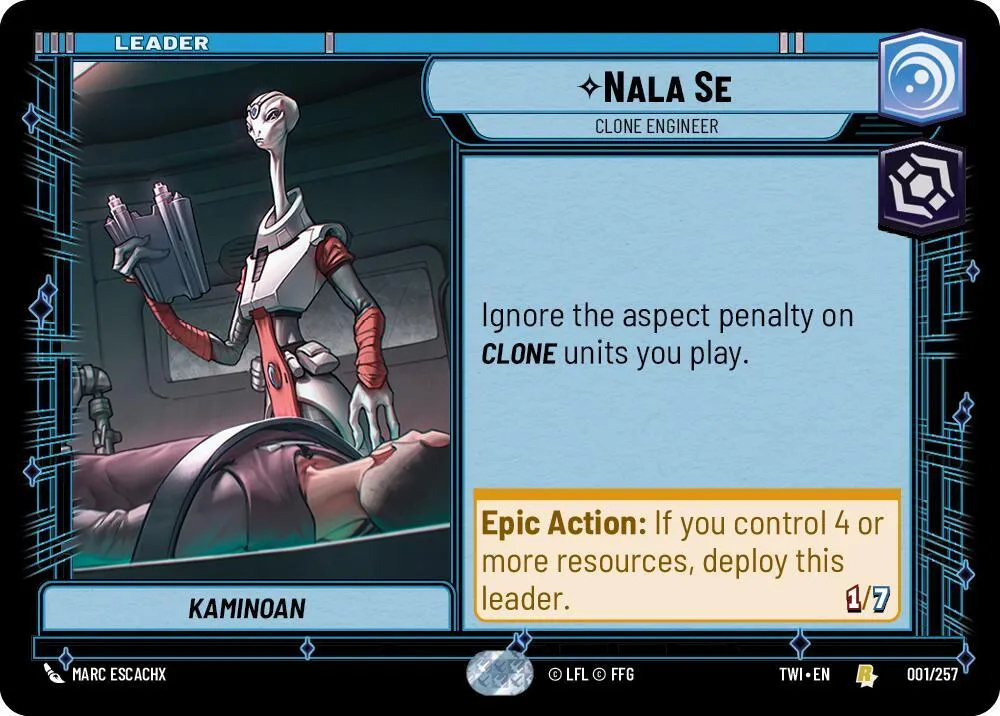 Nala Se - Clone Engineer — Twilight of the Republic — Star Wars: Unlimited
