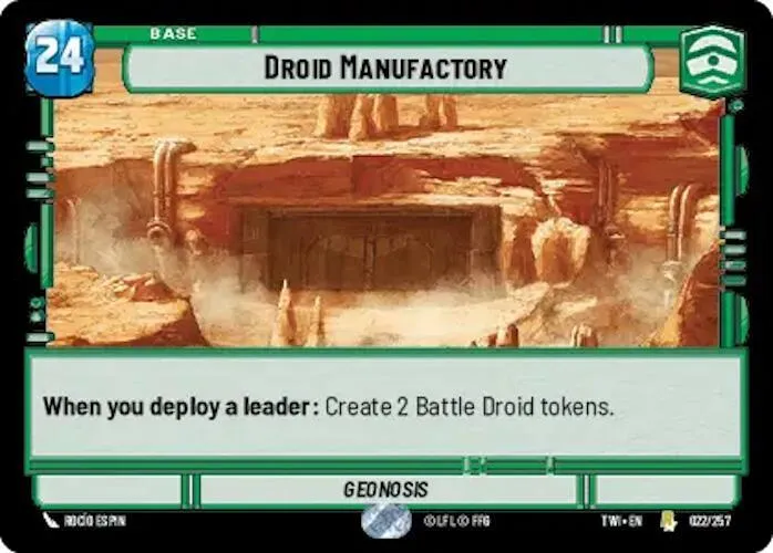 Usine de Droïdes — Twilight of the Republic — Star Wars: Unlimited