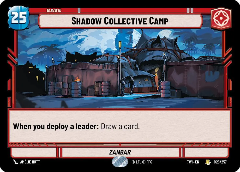 Shadow Collective Camp — Twilight of the Republic — Star Wars: Unlimited