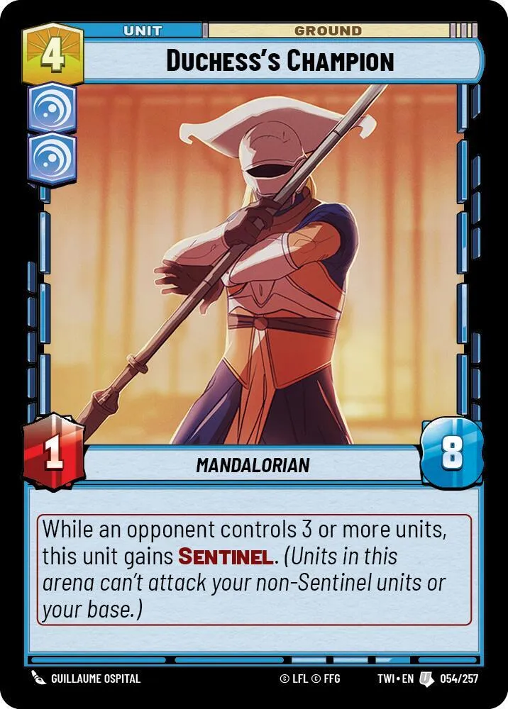 Duchess's Champion — Twilight of the Republic — Star Wars: Unlimited