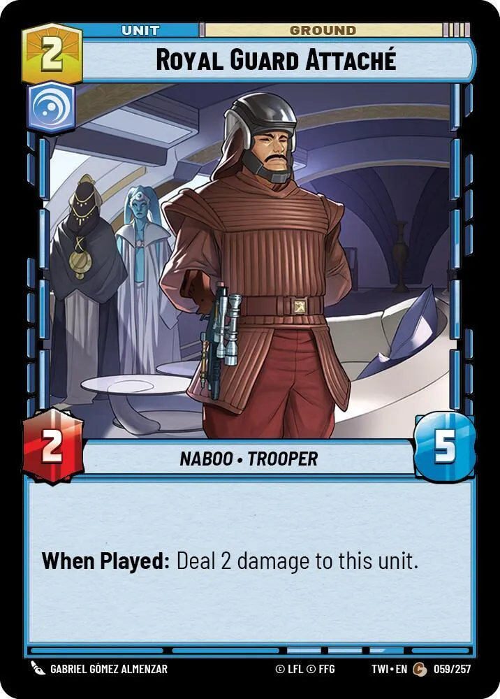 Royal Guard Attaché — Twilight of the Republic — Star Wars: Unlimited