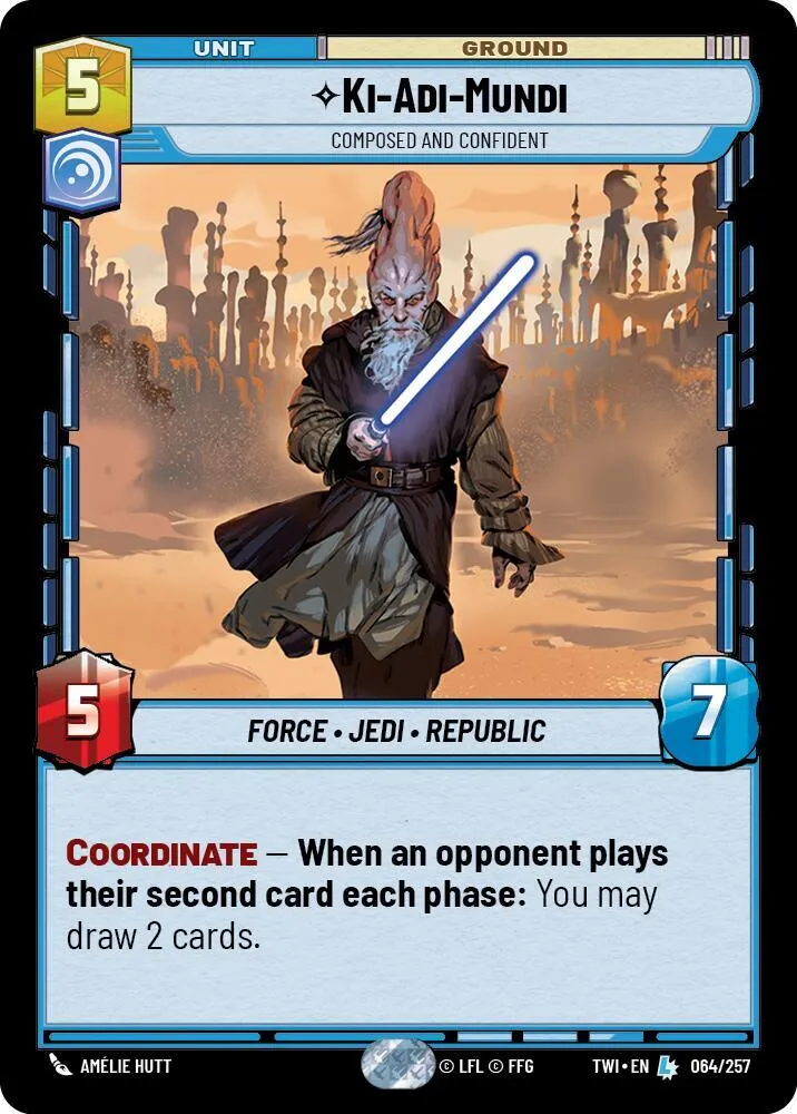 Ki-Adi-Mundi - Calme Et Confiant — Twilight of the Republic — Star Wars: Unlimited