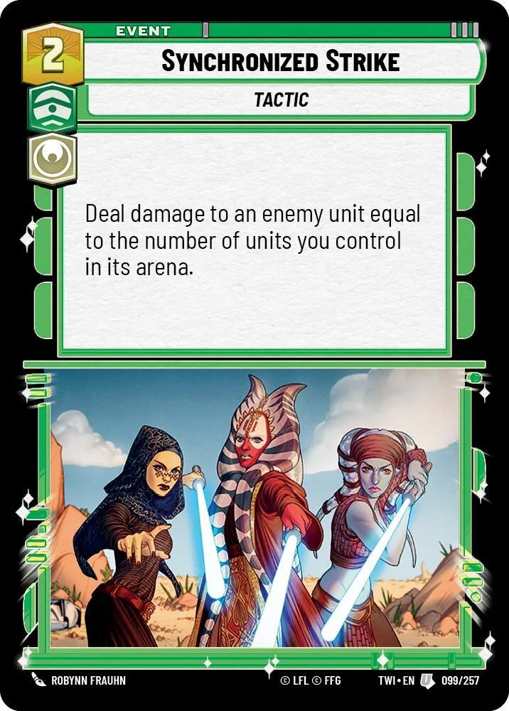 Frappe Synchronisée — Twilight of the Republic — Star Wars: Unlimited