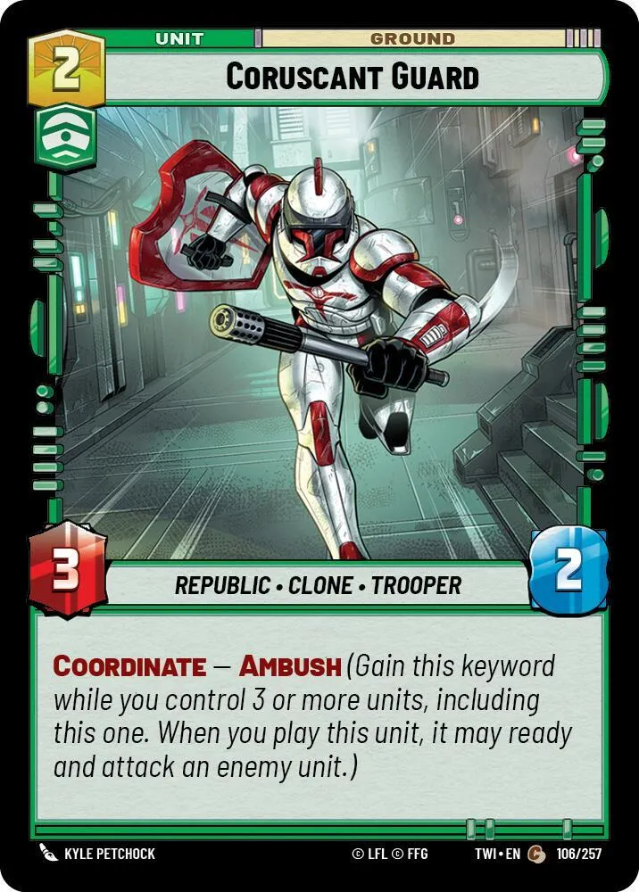 Garde de Coruscant — Twilight of the Republic — Star Wars: Unlimited