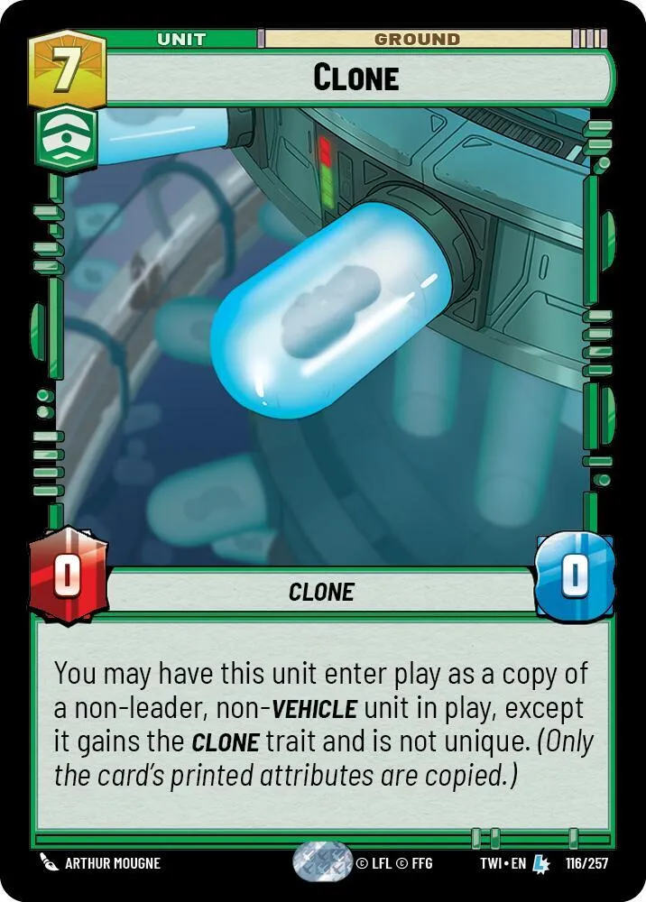 Clone — Twilight of the Republic — Star Wars: Unlimited
