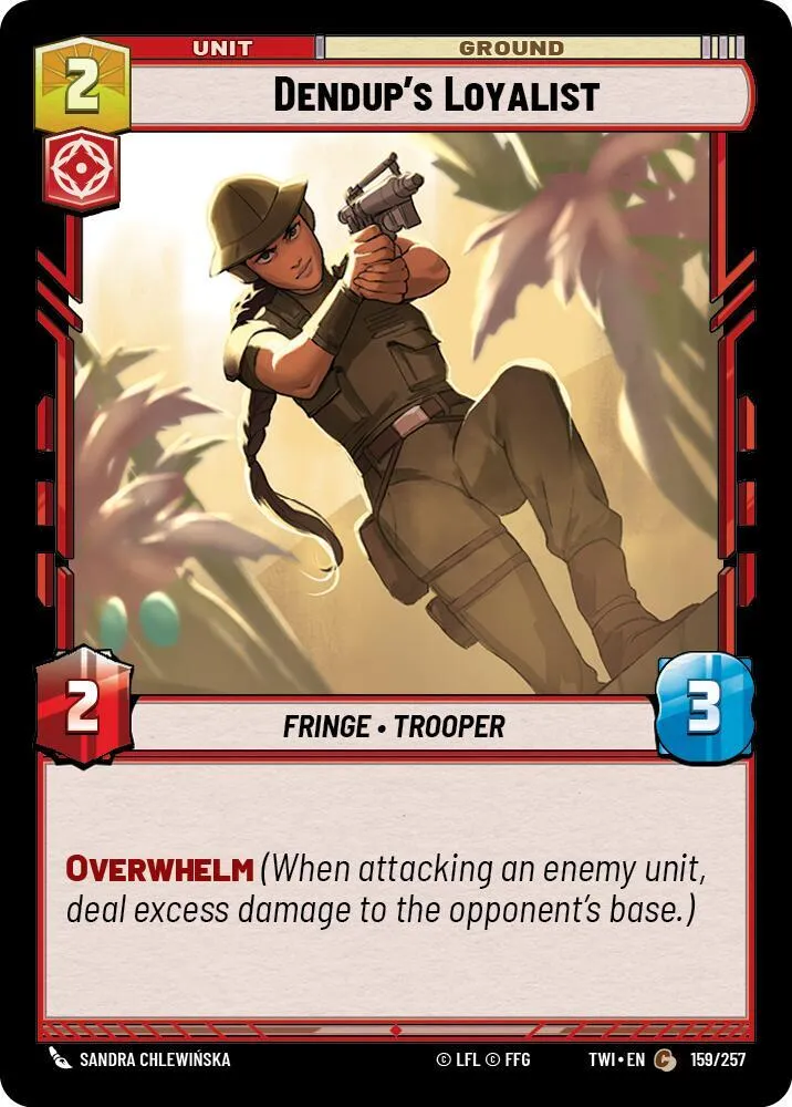 Loyaliste de Dendup — Twilight of the Republic — Star Wars: Unlimited