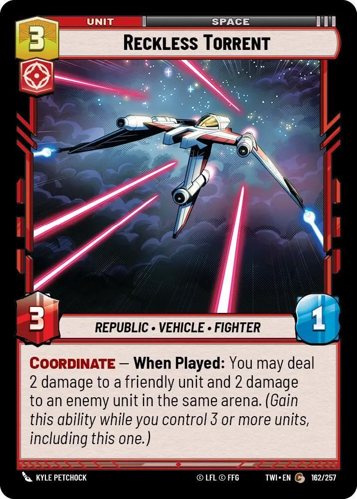 Torrent Imprudent — Twilight of the Republic — Star Wars: Unlimited