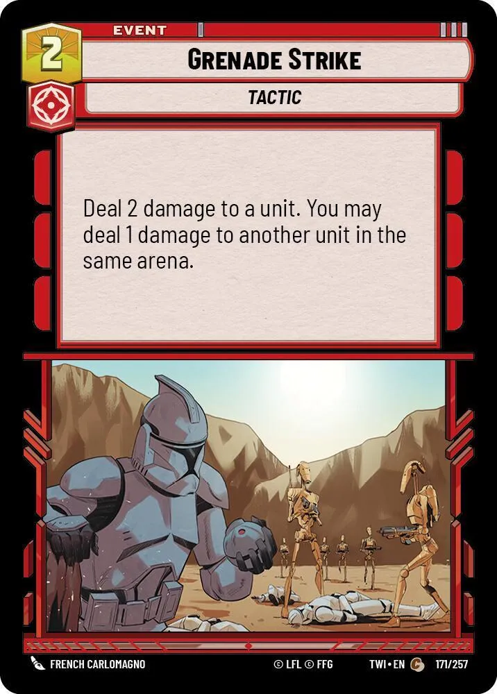 Lancer de Grenade — Twilight of the Republic — Star Wars: Unlimited