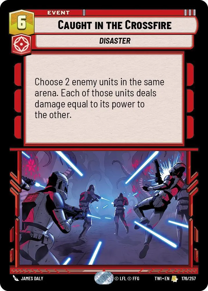 Pris Entre Deux Feux — Twilight of the Republic — Star Wars: Unlimited