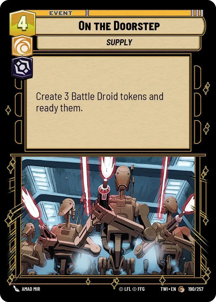 Sur le Seuil — Twilight of the Republic — Star Wars: Unlimited