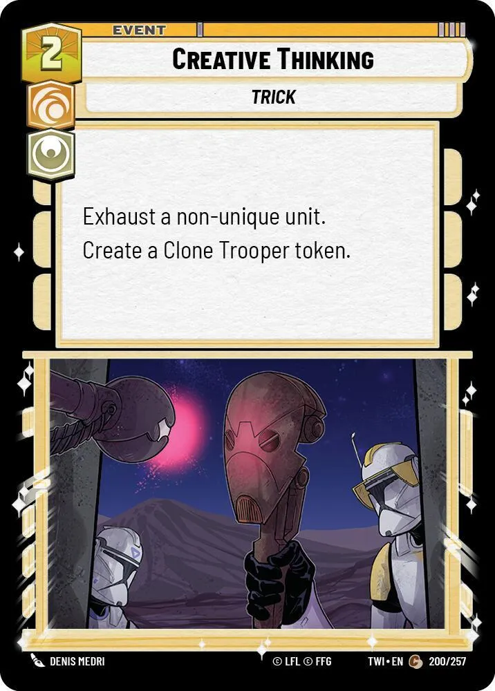 Esprit Créatif — Twilight of the Republic — Star Wars: Unlimited