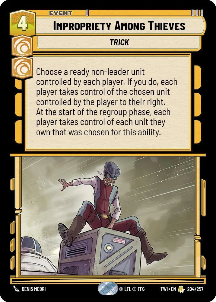 Impropriety Among Thieves — Twilight of the Republic — Star Wars: Unlimited