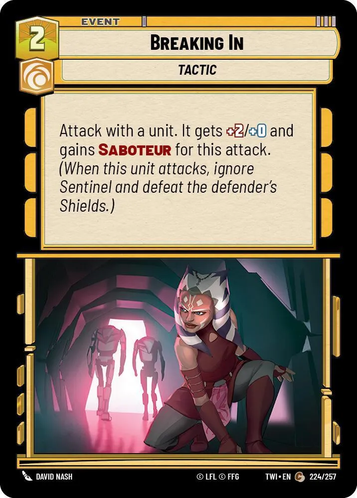 Intrusion — Twilight of the Republic — Star Wars: Unlimited
