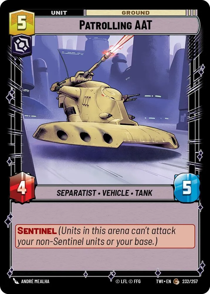 CAB en Patrouille — Twilight of the Republic — Star Wars: Unlimited