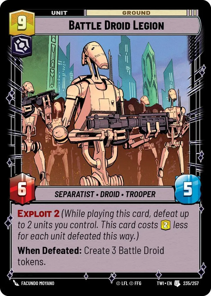 Légion de Droïdes de Combat — Twilight of the Republic — Star Wars: Unlimited