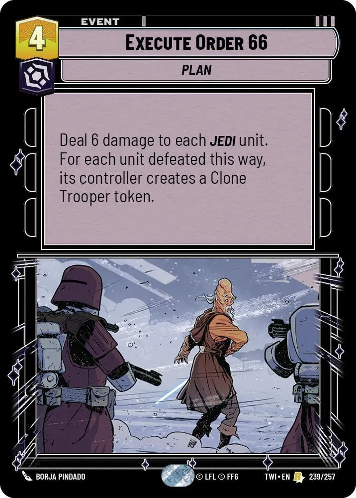 Execute Order 66 — Twilight of the Republic — Star Wars: Unlimited