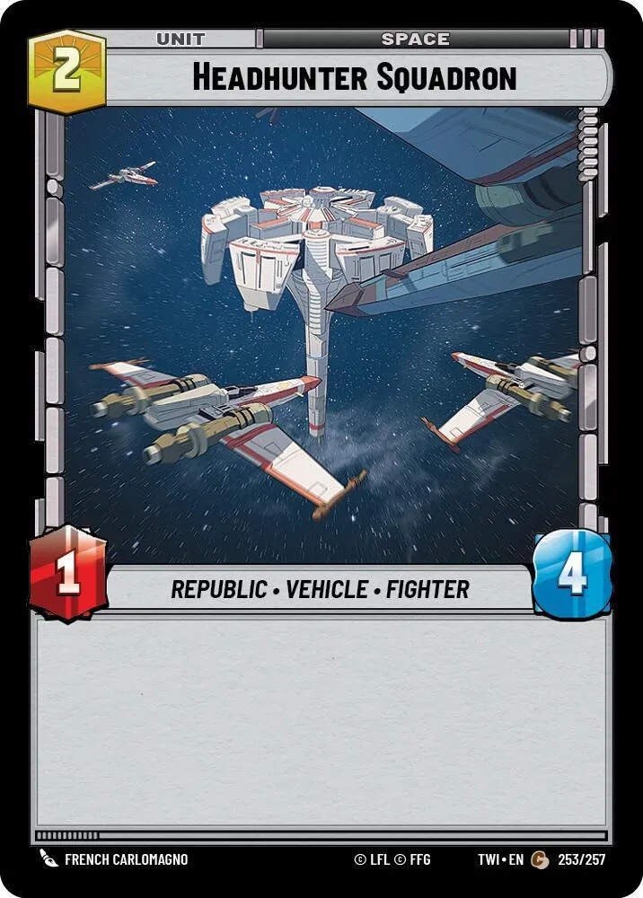 Escadron de Chasseurs de Têtes — Twilight of the Republic — Star Wars: Unlimited