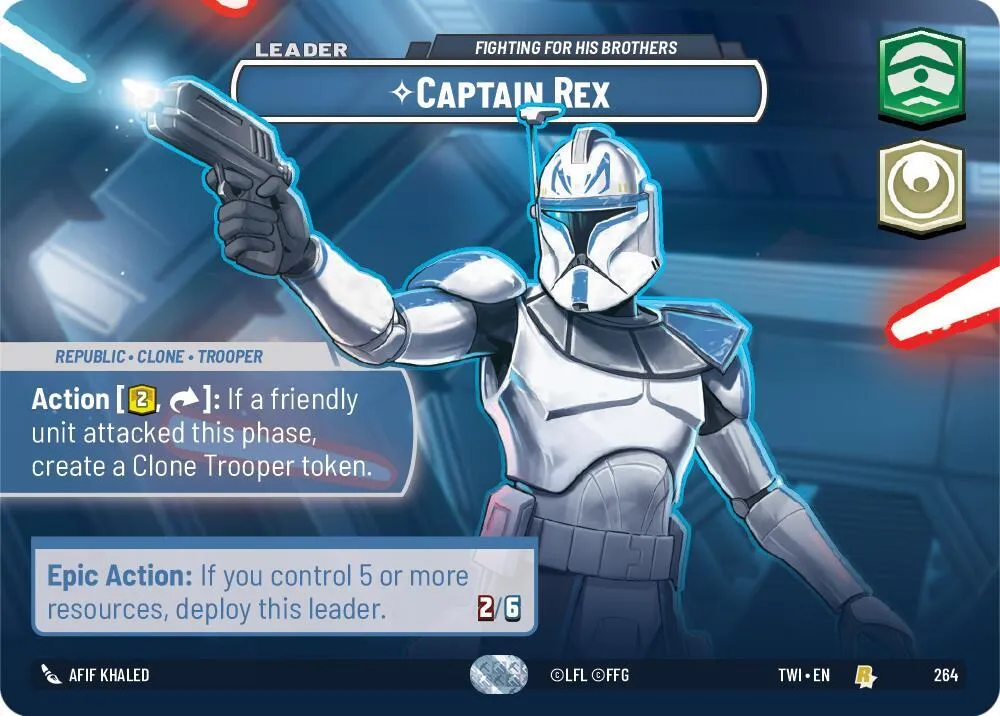 Capitaine Rex - Combat Pour Ses Frères — Twilight of the Republic — Star Wars: Unlimited