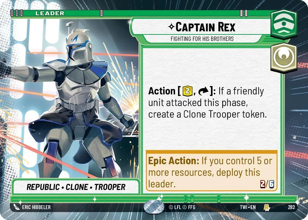 Captain Rex - Fighting For His Brothers — Twilight of the Republic — Star Wars: Unlimited