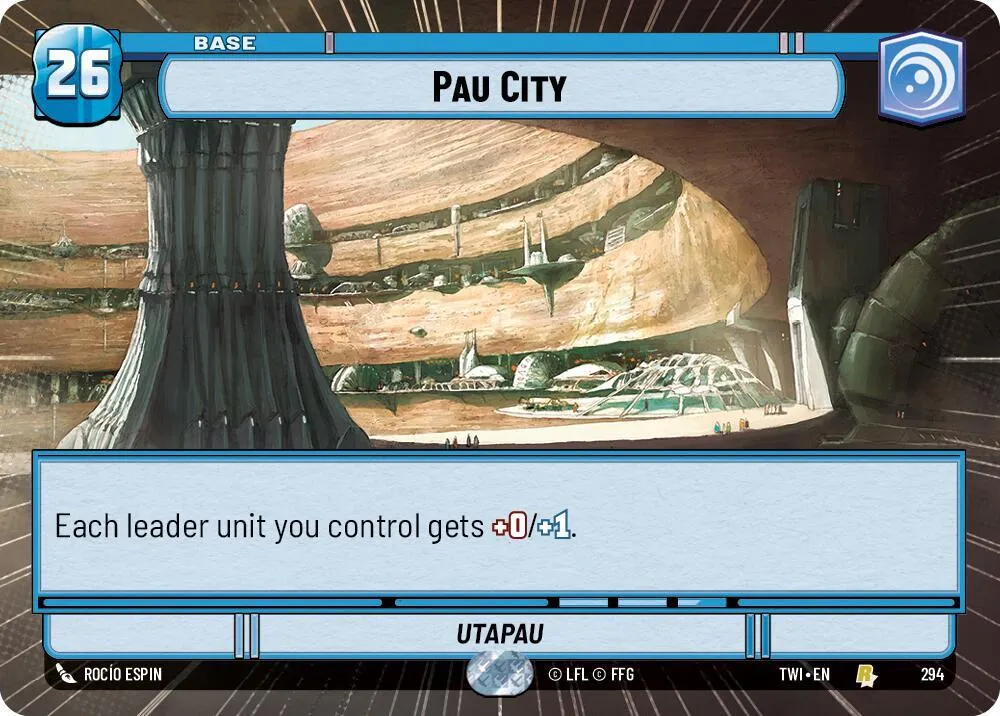 Pau City — Twilight of the Republic — Star Wars: Unlimited