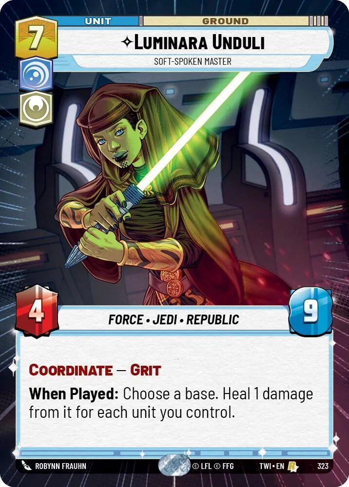 Luminara Unduli - Soft-Spoken Master — Twilight of the Republic — Star Wars: Unlimited