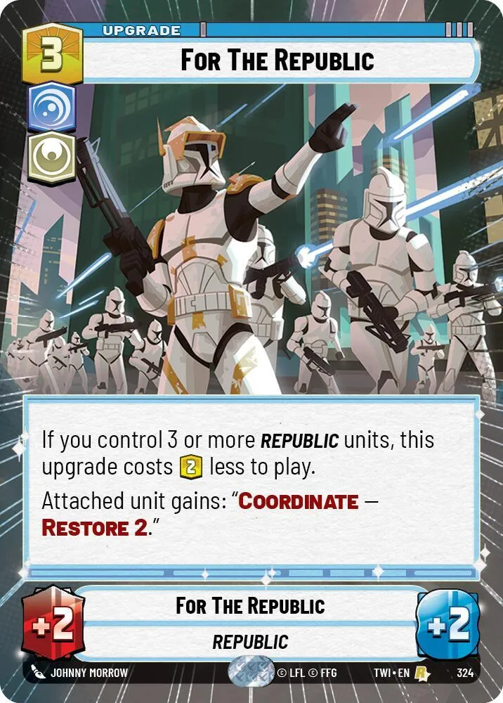For The Republic — Twilight of the Republic — Star Wars: Unlimited