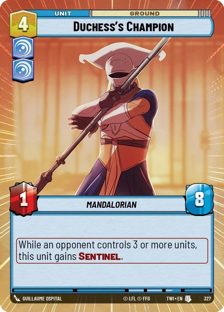 Duchess's Champion — Twilight of the Republic — Star Wars: Unlimited