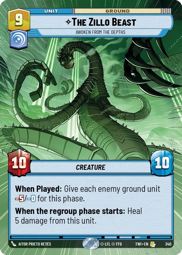 The Zillo Beast - Awoken From The Depths — Twilight of the Republic — Star Wars: Unlimited
