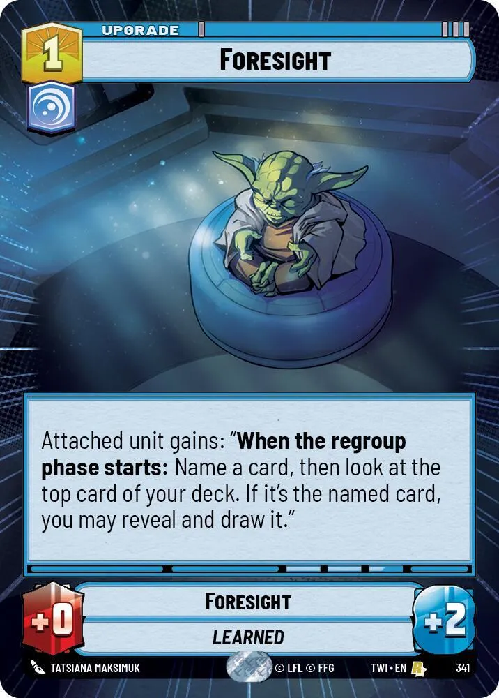 Clairvoyance — Twilight of the Republic — Star Wars: Unlimited