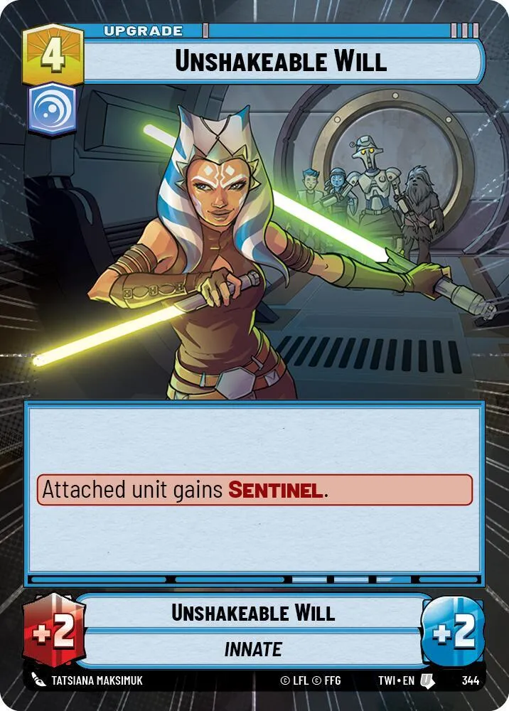 Unshakeable Will — Twilight of the Republic — Star Wars: Unlimited