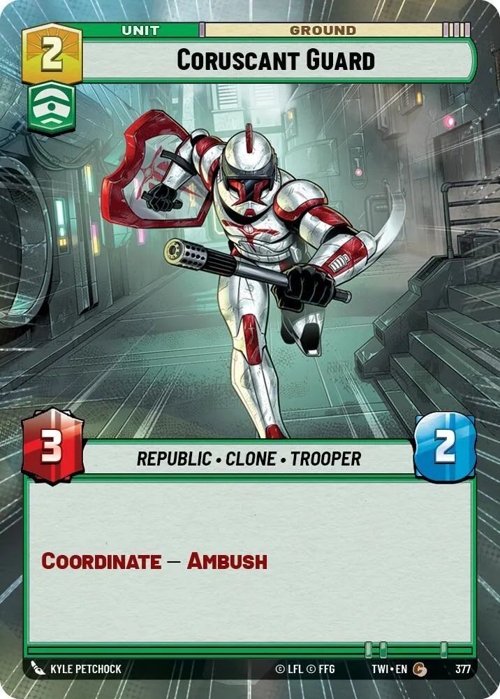Garde de Coruscant — Twilight of the Republic — Star Wars: Unlimited