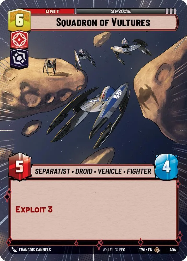 Escadron de Vultures — Twilight of the Republic — Star Wars: Unlimited
