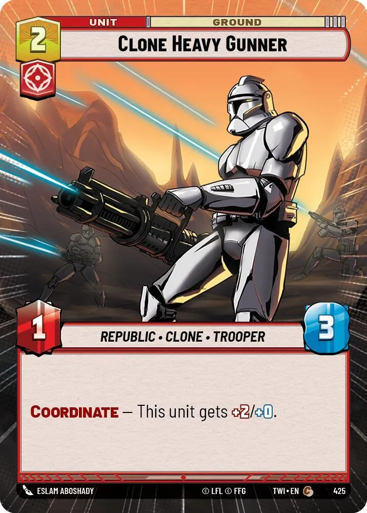 Artilleur Lourd Clone — Twilight of the Republic — Star Wars: Unlimited