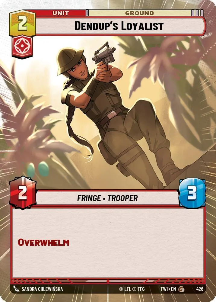 Dendup's Loyalist — Twilight of the Republic — Star Wars: Unlimited