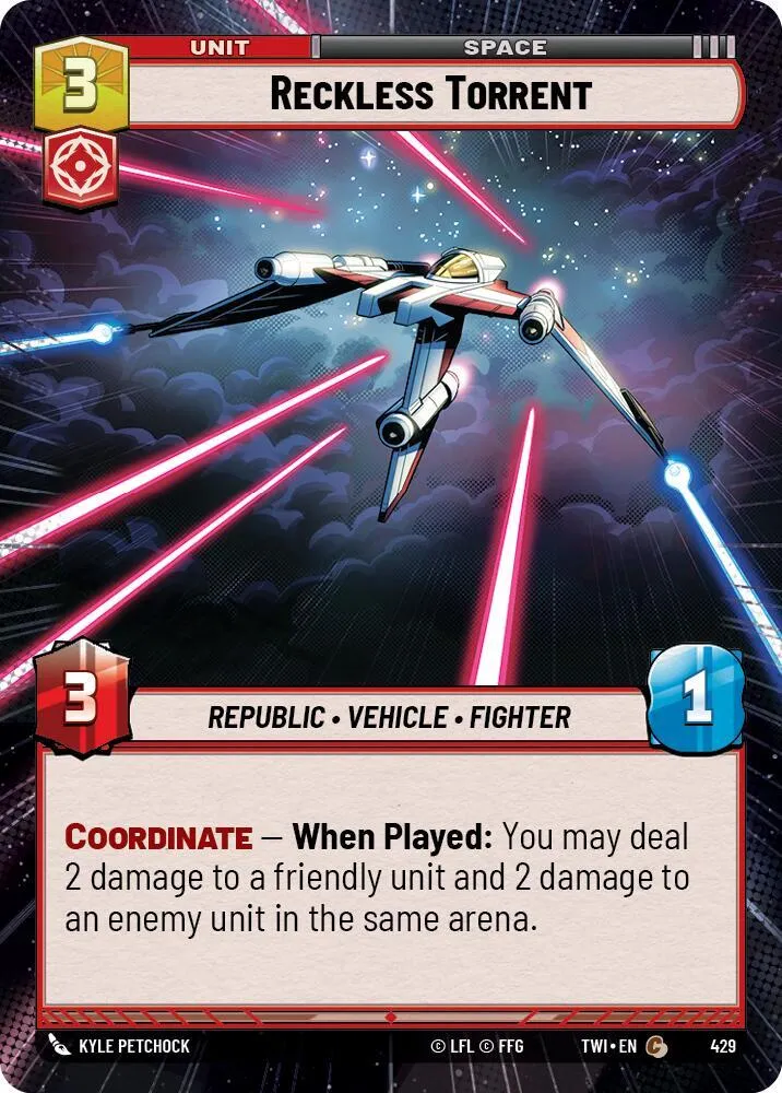 Torrent Imprudent — Twilight of the Republic — Star Wars: Unlimited