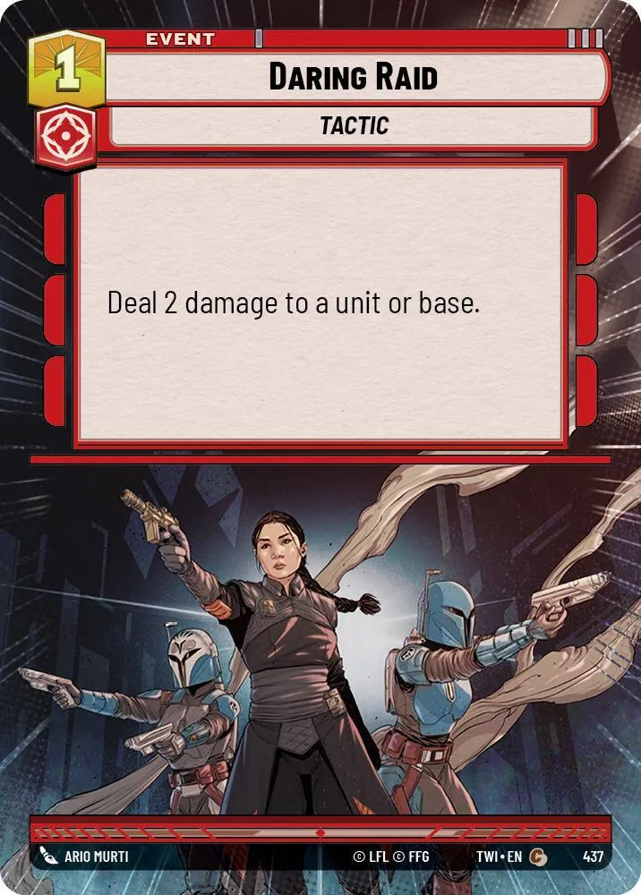 Daring Raid — Twilight of the Republic — Star Wars: Unlimited