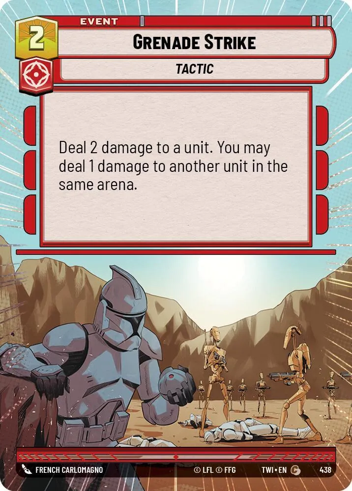 Lancer de Grenade — Twilight of the Republic — Star Wars: Unlimited