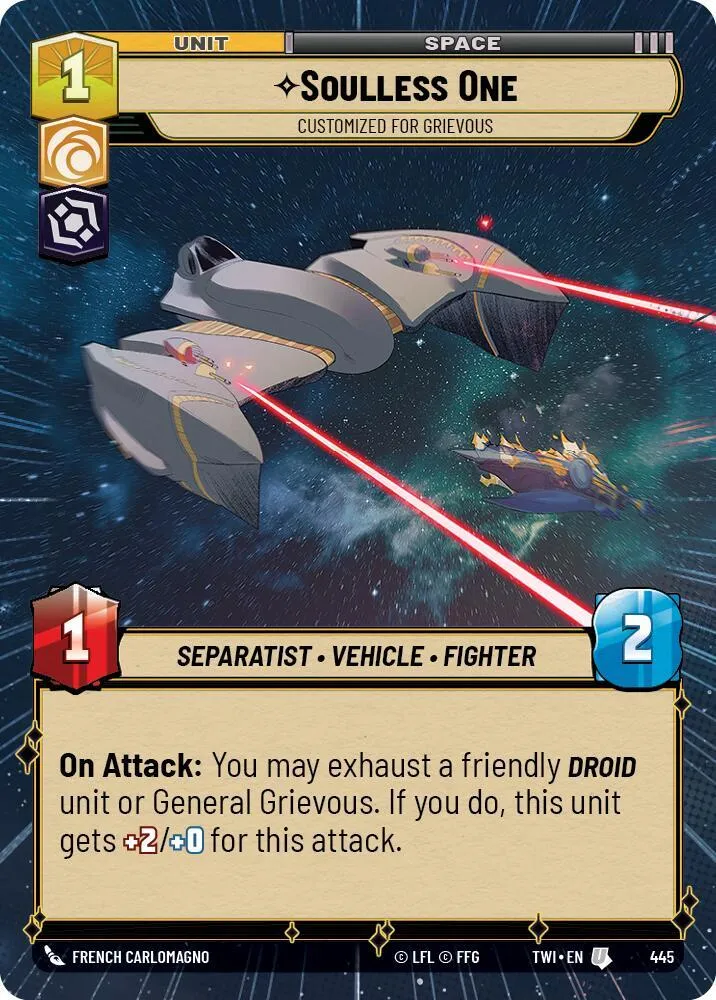 Soulless One - Modifié Pour Grievous — Twilight of the Republic — Star Wars: Unlimited