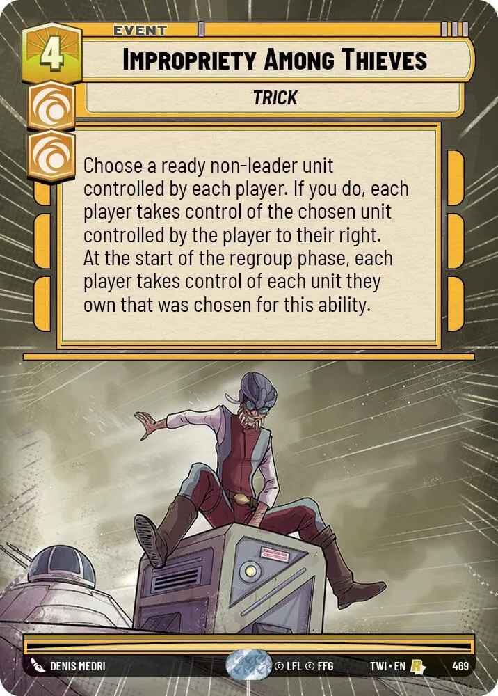 Impropriety Among Thieves — Twilight of the Republic — Star Wars: Unlimited