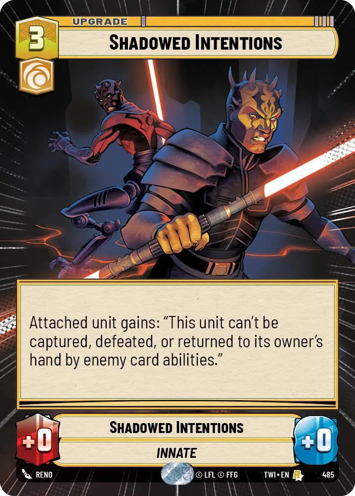 Intentions Cachées — Twilight of the Republic — Star Wars: Unlimited