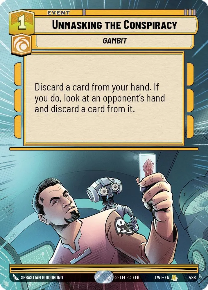 Démasquer la Conspiration — Twilight of the Republic — Star Wars: Unlimited