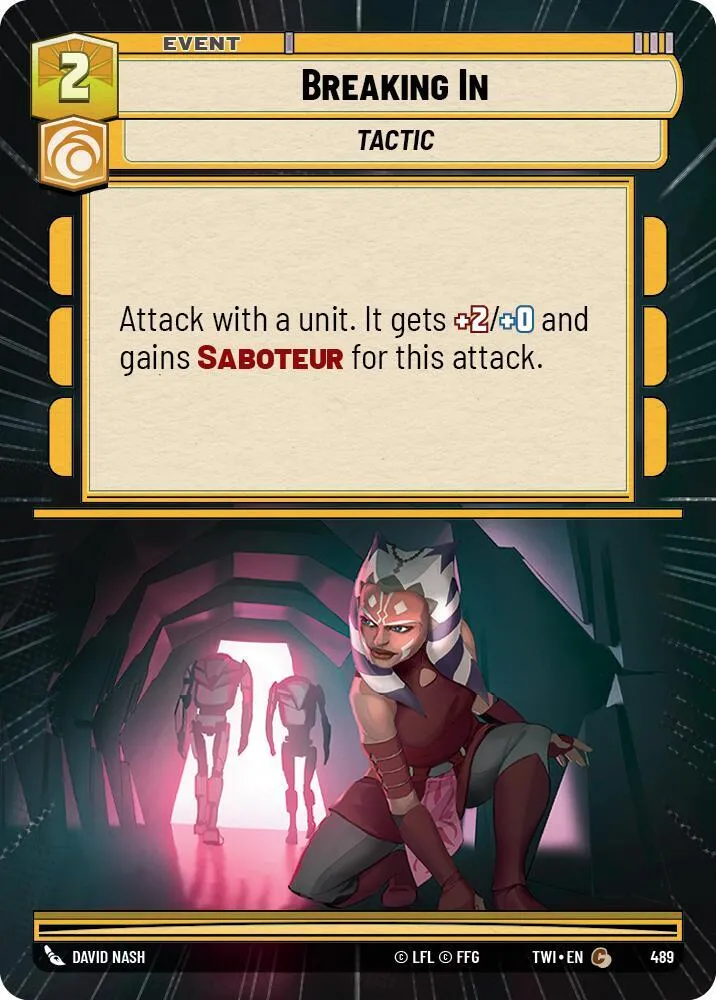 Intrusion — Twilight of the Republic — Star Wars: Unlimited