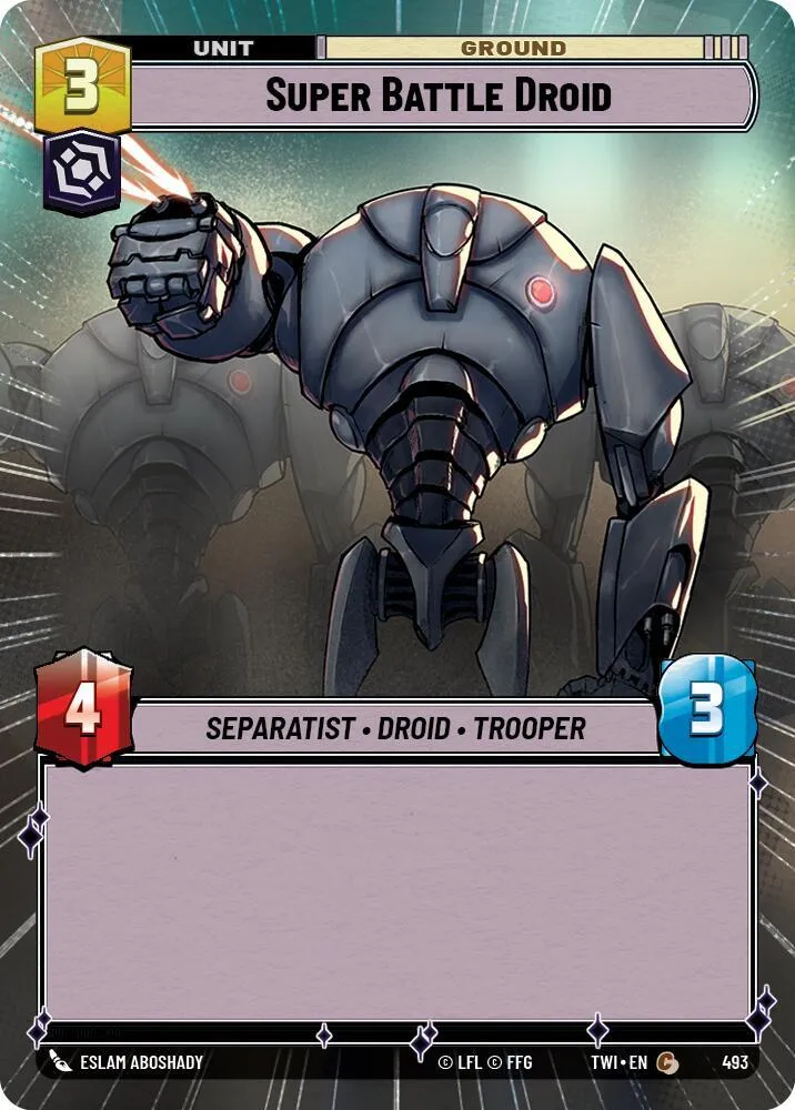 Super Droïde de Combat — Twilight of the Republic — Star Wars: Unlimited