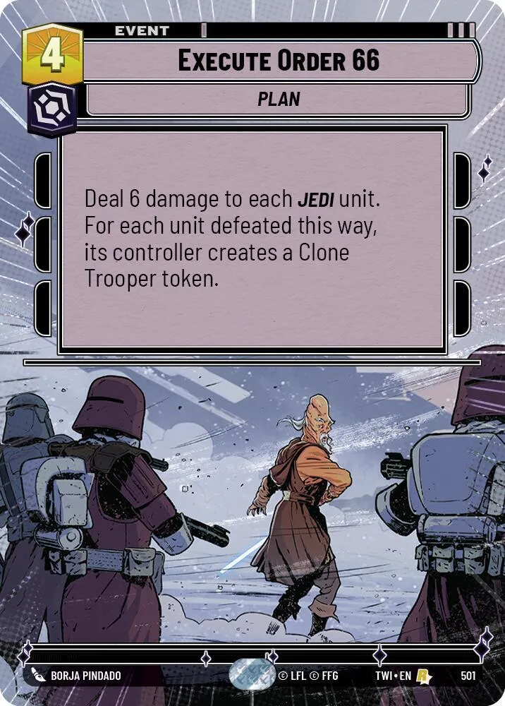 Exécutez l'Ordre 66 — Twilight of the Republic — Star Wars: Unlimited