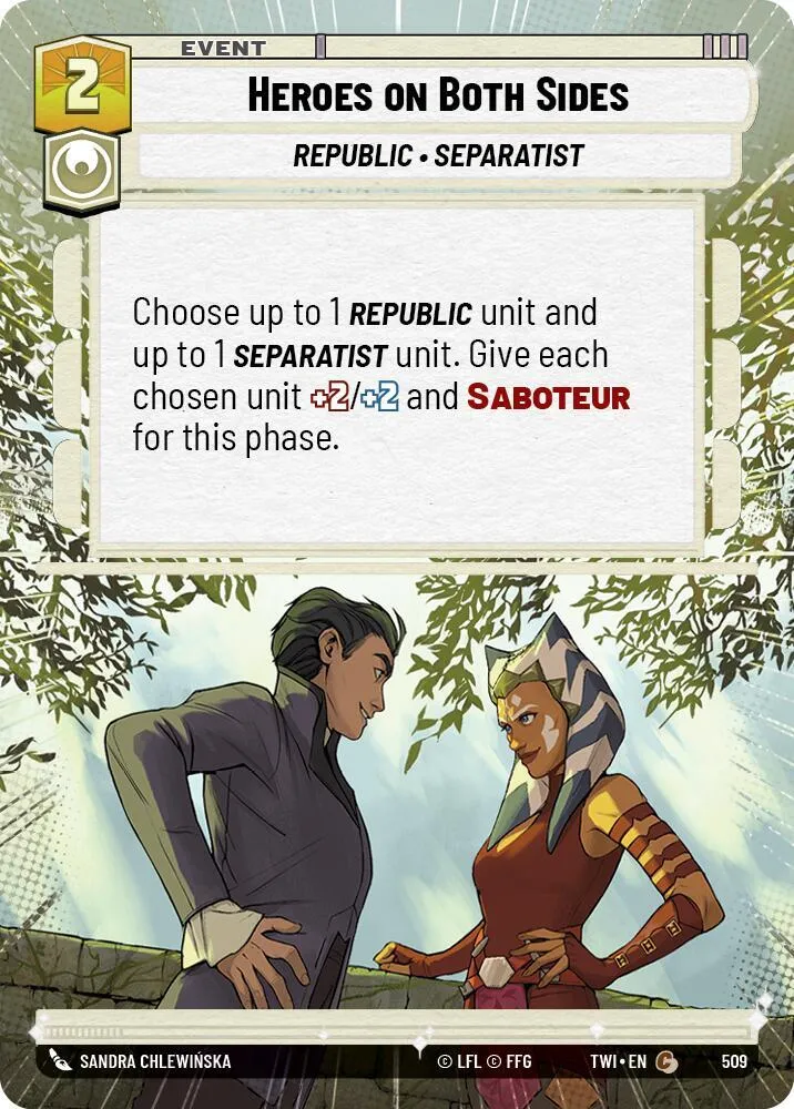Heroes on Both Sides — Twilight of the Republic — Star Wars: Unlimited