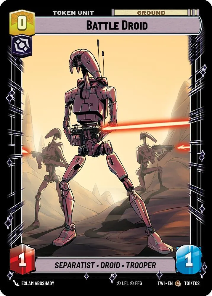 Droïde de Combat — Twilight of the Republic — Star Wars: Unlimited