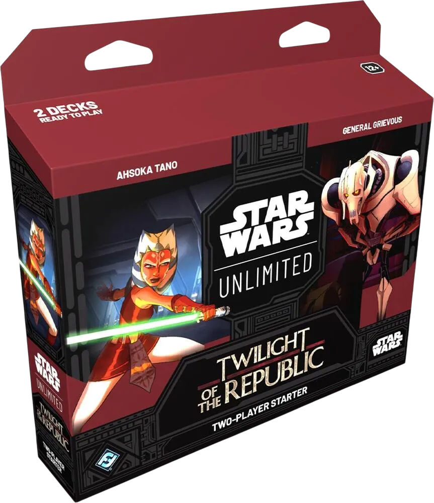 Kit de démarrage 2 joueurs Crépuscule de la République — Twilight of the Republic — Star Wars: Unlimited